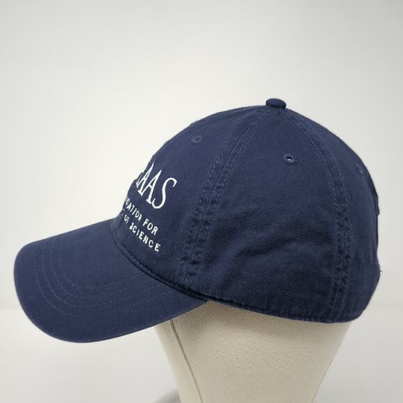 AAAS Slideback Baseball Cap Blue One Size Adjustable Embroidered Cap America - Picture 3 of 10